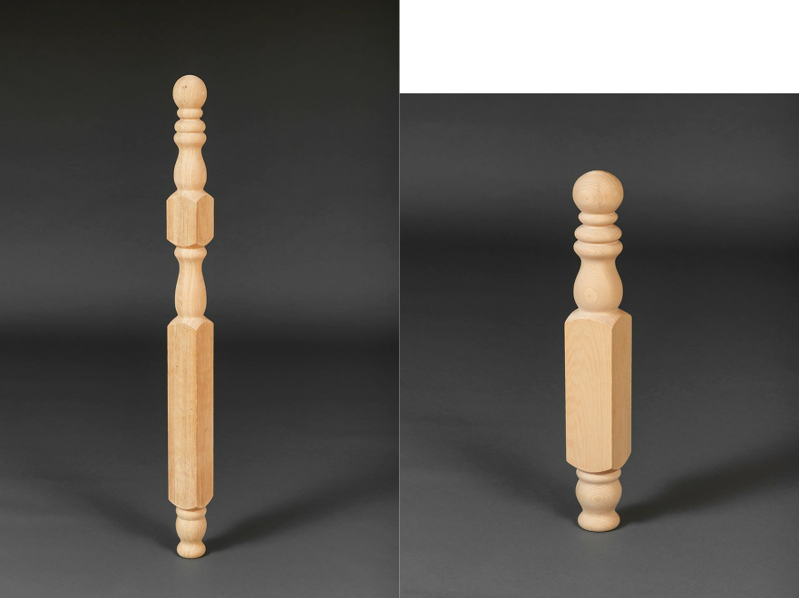 Bed Post Set 1 Valley Custom Wood Turnings   Bpset1 